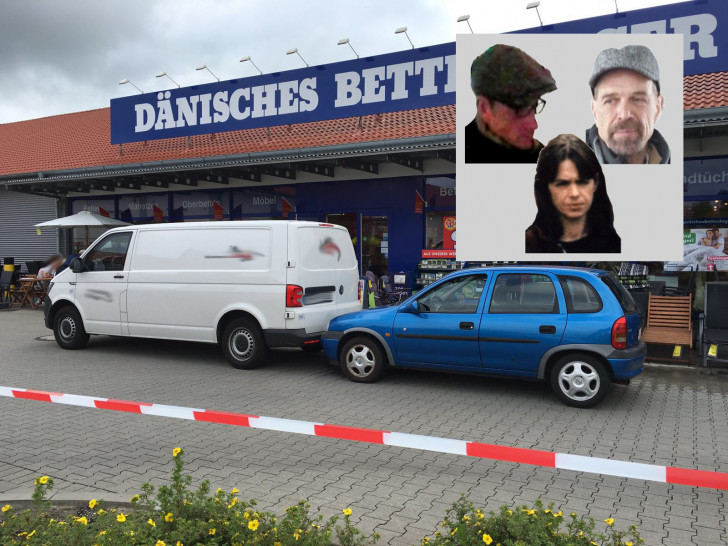 Mit einem blauen Opel Corsa rammten die Täter im Juni 2016 den Geldtransporter in Cremlingen. Foto: aktuell24(BM)/LKA Video und Podcast: aktuell24
