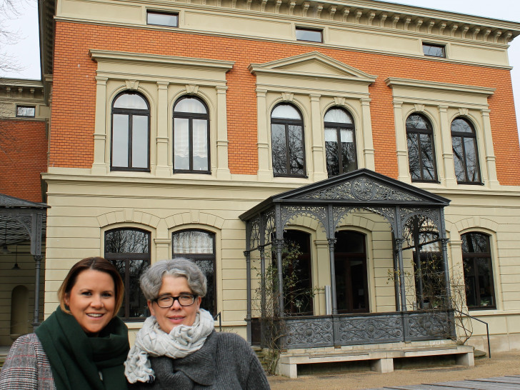 v.l. Insa Heinemann und Susanne Hauswaldt. Foto: Der Löwe