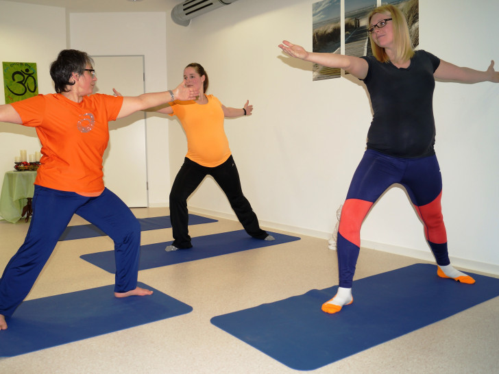 Yoga im Schwefelbad. Foto: Klinikum Wolfsburg 