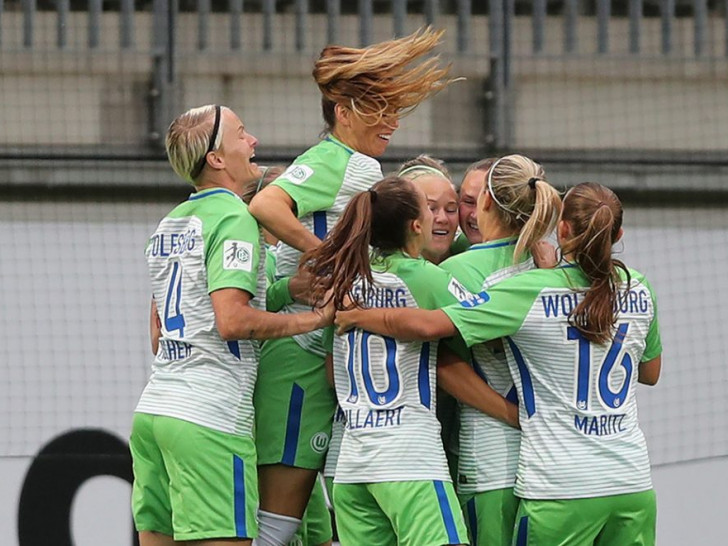Unaufhaltsam: VfL Frauen gewinnen auch das vierte Spiel in der Bundesliga. Foto: Agentur Hübner/Archiv