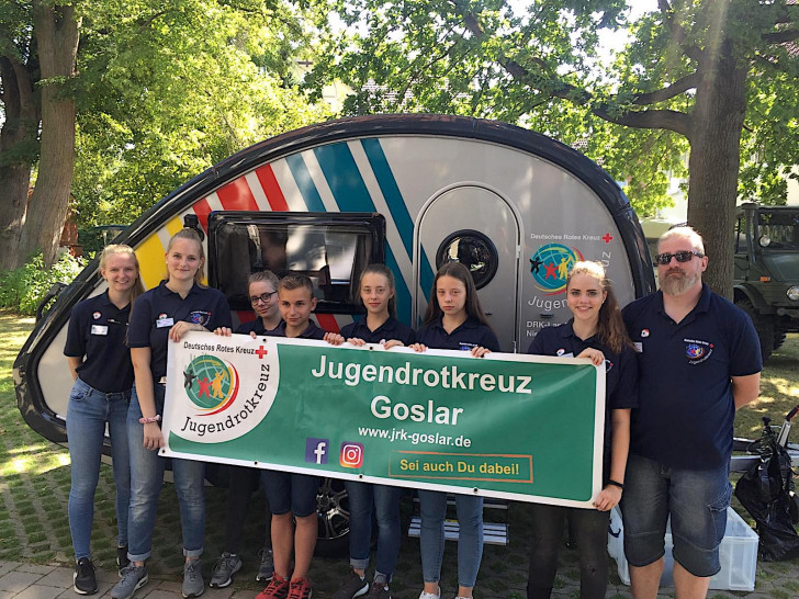 Die teilnehmenden Jugendrotkreuzler und Betreuer. Foto: JRK Goslar