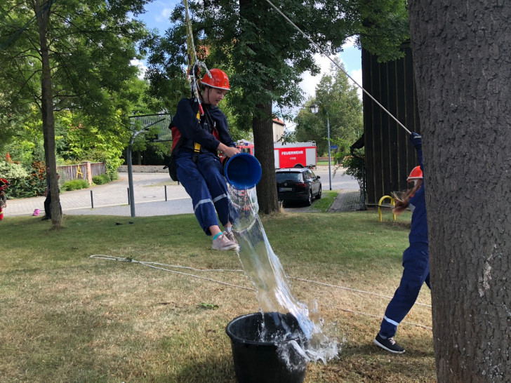 Die Ortsrally stellte die Teilnehmer vor einige Herausforderungen. Fotos: Feuerwehr Wendessen