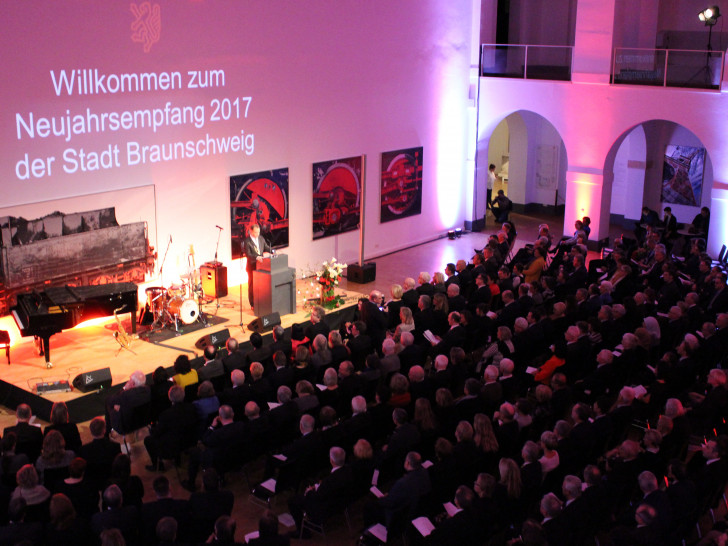 An die 400 Gäste waren beim Neujahrsempfang der Stadt Braunschweig. Fotos: Nick Wenkel