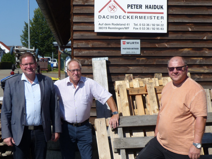 Von links: Marcus Bosse, Klaus Warnecke und Peter Haiduk. Foto: Privat