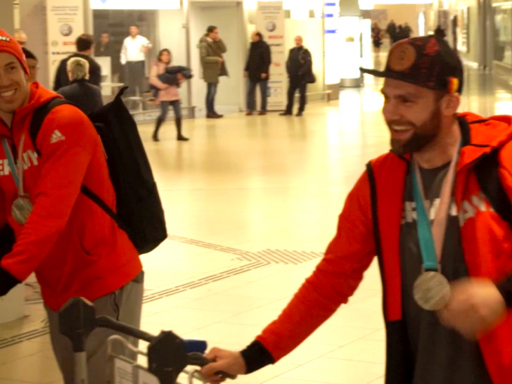 Björn Krupp und Gerrit Fauser wurden von zahlreichen Fans gefeiert. Foto/Video: Jens Bartels