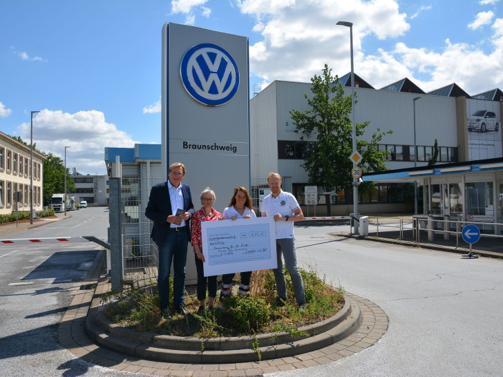 Der Braunschweiger Fonds kann sich über 675 Euro freuen.

Foto: Volkswagen AG