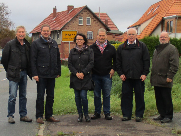 Von links: Rudolf Wollrab, Marcus Bosse, Heidi Günther, Holger Hildebrand, Alfred Stabenau und Edmund Schiewer. Foto: SPD