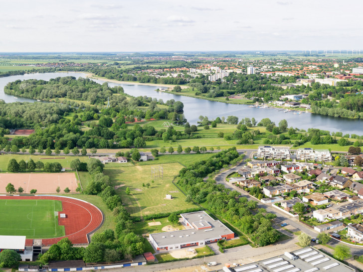 Panoramablick auf Salzgitter. Foto: Stadt Salzgitter / Andre Kugellis
