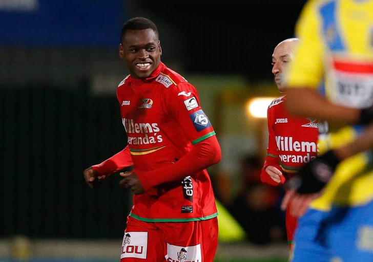 Landry Nany Dimata hat gut Lachen, halb Europa ist interessiert. Foto: imago/Belga
