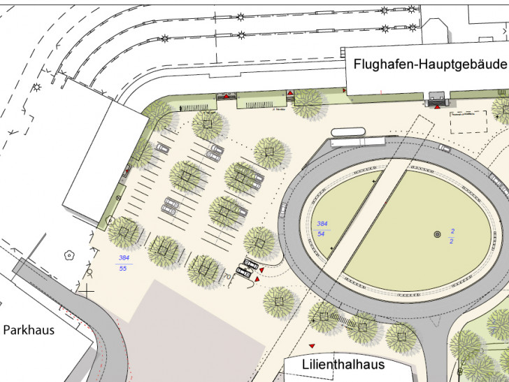 Im Zentrum der Planung steht ein begrüntes Oval. Darstellung: WELPvonKLITZING Architekten und Stadtplaner bda