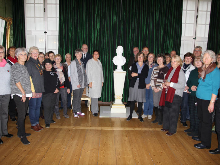 Mitglieder der Weimarer Kunstgesellschaft besuchten das Schloss Museum Wolfenbüttel. Foto: Privat