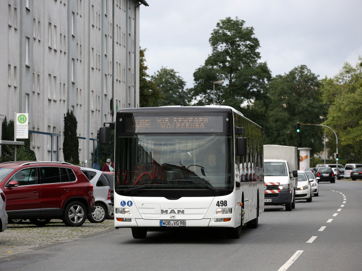 Einige Busse werden umgeleitet. Symbolfoto: Stadtwerke Wolfsburg AG