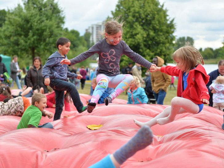 Luftsprünge 2018 - Impressionen. Foto: Stadt Wolfsburg/Tim Schulze