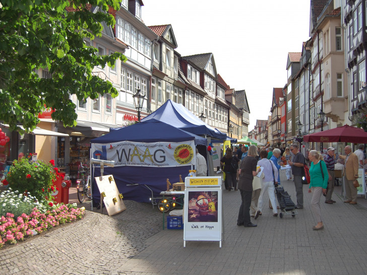 Statt der Mahnwache gibt es einen Infostand beim Wolfenbütteler Umweltmarkt. Foto: E. Bischoff