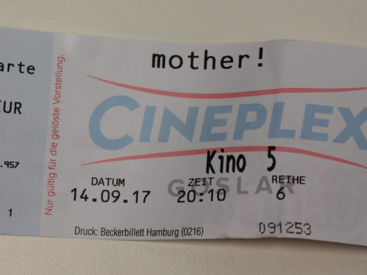 Wir sahen "mother!" im Cineplex Goslar. Foto: Nino Milizia