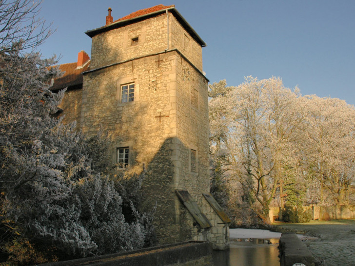 Im Bild das Wasserschloss Veltheim. Foto: Richert
