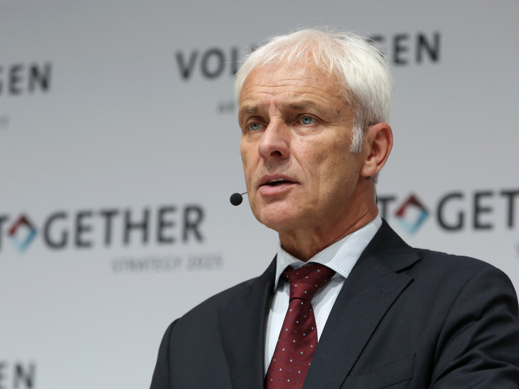 Vorstandsvorsitzender Matthias Müller steht bei Volkswagen vor dem Aus. Foto: VW
