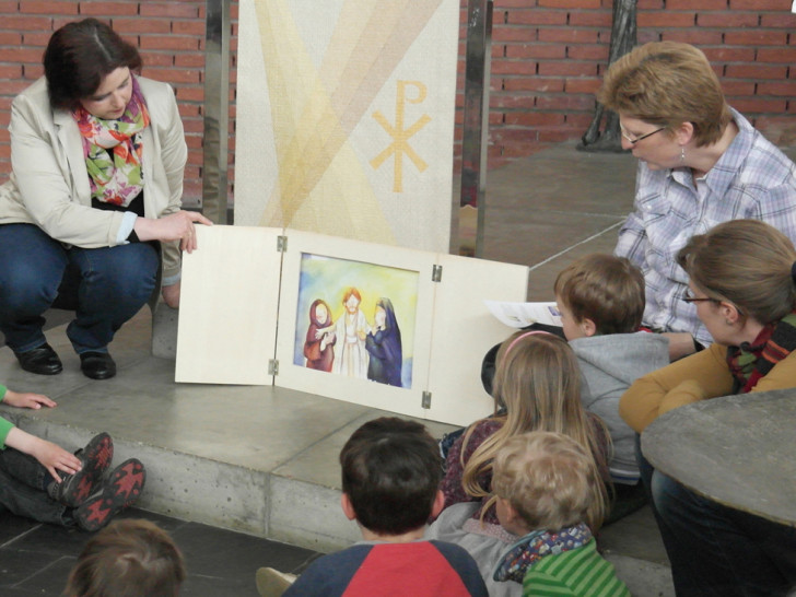 Kindergottesdienst Versöhnungskirche. Foto: Privat