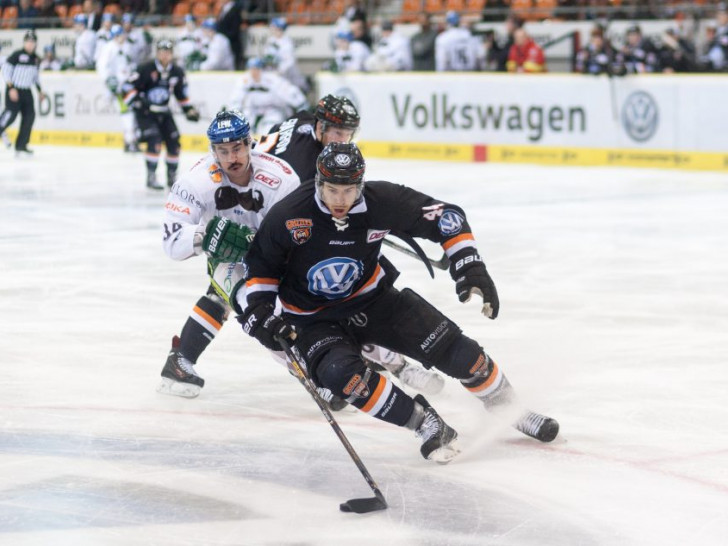 Testspiele für die Grizzlys, unter anderem gegen die Augsburg Panther. Foto: Reinelt/PresseBlen.de