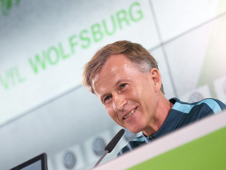 Cheftrainer Andries Jonker bleibt optimistisch. Foto: Agentur Hübner