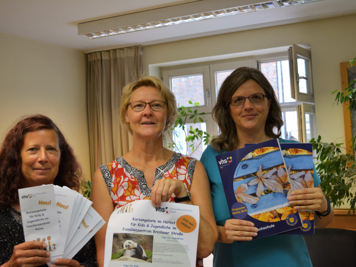 Elke Ostelmann-Janssen, Andrea Ritthaler und Dr Nicole Laskowski. Foto: Ev.-luth. Kirchenkreis Peine