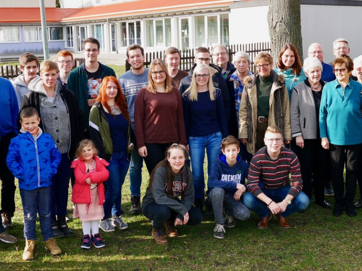 Etwa 30 Personen wanderten mit. Fotos: TSV Schöppenstedt