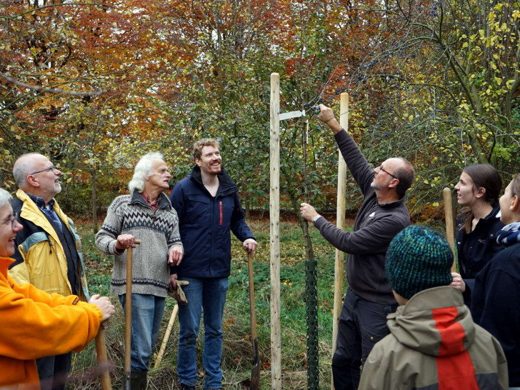 Im Herbst stehen Obstbäume ganz im Mittelpunkt. Foto: NABU/Marlies Gräwe