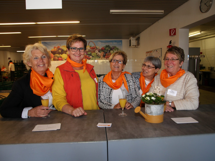 Die Mitarbeiter der Tafel präsentierten ihre Arbeit am Tag der offenen Tür. Fotos: Rudolf Karliczek