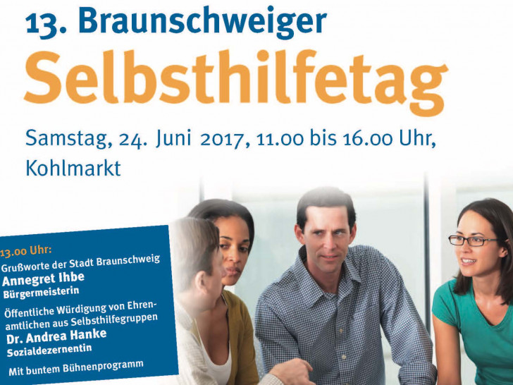 Am 24. Juni findet der 13. Braunschweiger Selbsthilfetag in der Löwenstadt statt. Foto: Der Paritätische 