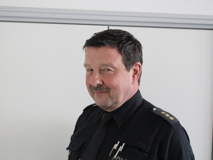 Michael Feistel gab Überblick über die Arbeit der Polizei Gifhorn. Foto: Bernd Dukiewitz