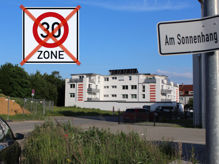 Der Wunsch der Grünen: Tempo-30  im gesamten Baugebiet an der Salzdahlumer Straße. Foto: Nick Wenkel