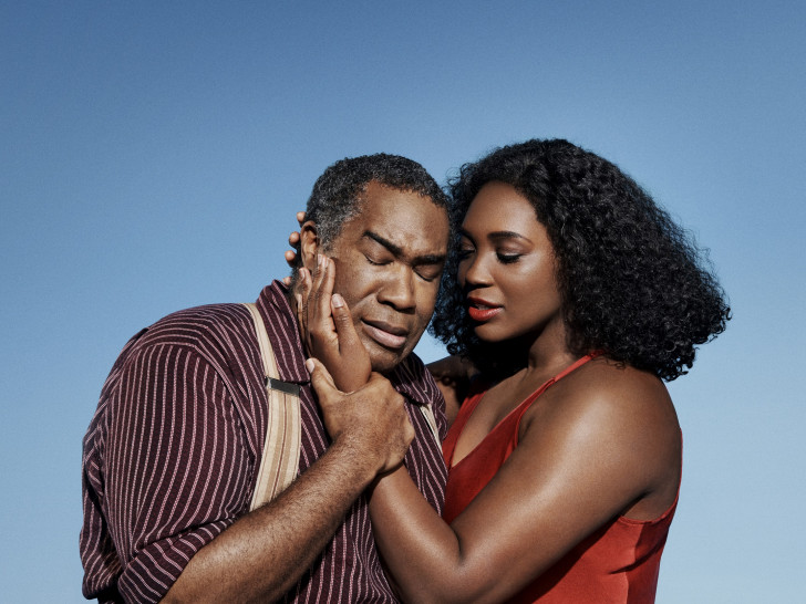 Die Protagonisten Porgy (Eric Owens) und Bess (Angel Blue) in Gershwins gleichnamiger Oper.