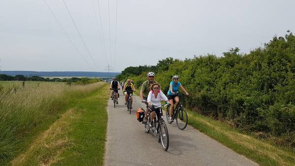 Bei schönem Wetter wurde die neue Route erkundet. Foto: Stadt Helmstedt