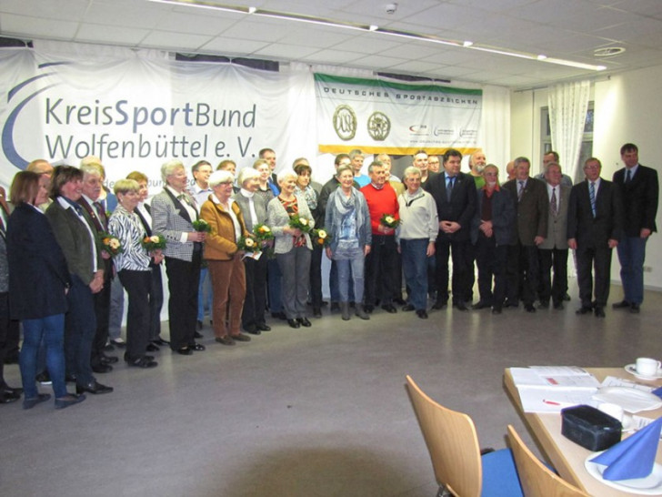 Gruppenfoto im Sportabzeichen. Foto: KSB