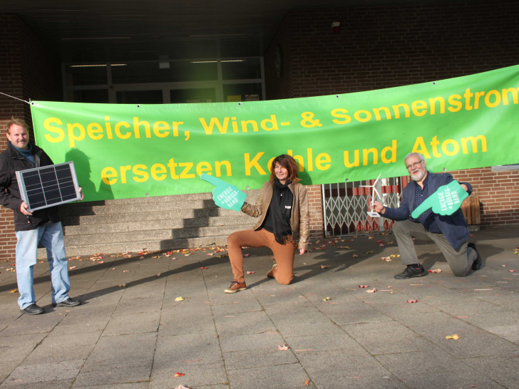 Organisatoren bei der Besichtigung des Veranstaltungsorts, Foto: Privat