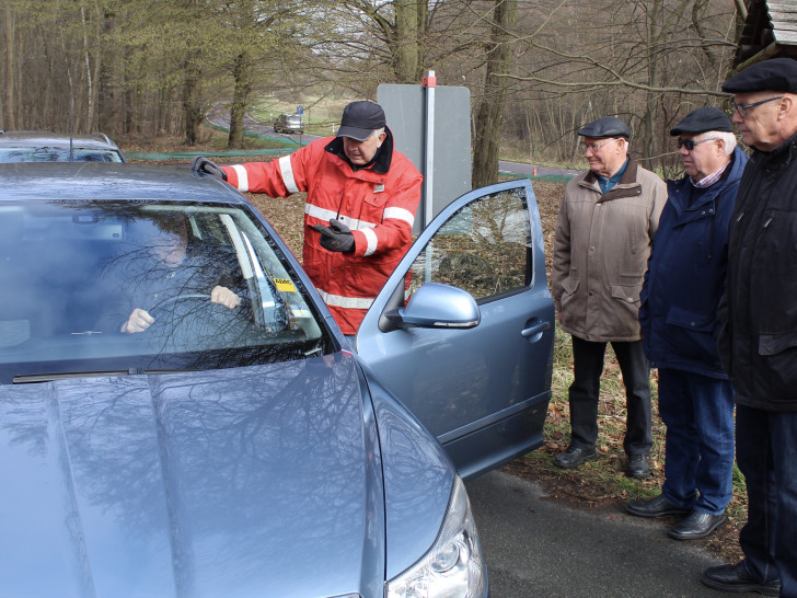 Nach der Theorie folgte die Praxis. Foto: Kreisverkehrswacht Helmstedt e. V.