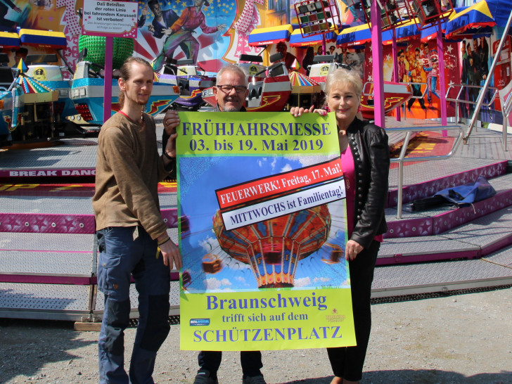Jan Nietsche, Frank Berweke, Gaby Grandt (v. li.). Foto: Siegfried Nickel