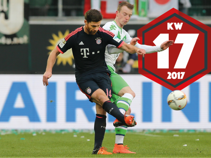 Schicksalhafte Begegnung: Xavi Alonso und der FC Bayern zu Gast bei Maximilian Arnold und dem abstiegsbedrohten VfL Wolfsburg. Foto: Agentur Hübner