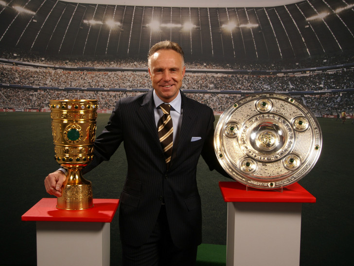 Vom Besten lernen: Meister und DFB-Pokal-Gewinner Michael Rummenigge. Fotos: Fußballschule