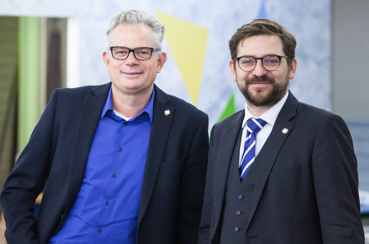 Marcus Eckhoff (links) und Hans Henning Müller.