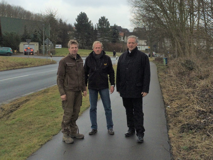 Hartwig Behrens, Hans Werner Peggau und 
Frank Oesterhelweg. Foto: CDU-Wolfenbüttel