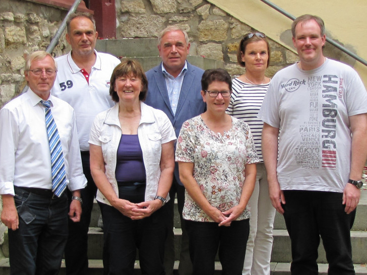 Der neue Vorstand v.l: Konrad Gramatte, Jens Golombek, Karin Schäfer, Volker Nesbor, Kerstin Prediger, Antje Brunke, Maik Eggeling. Foto: KSB