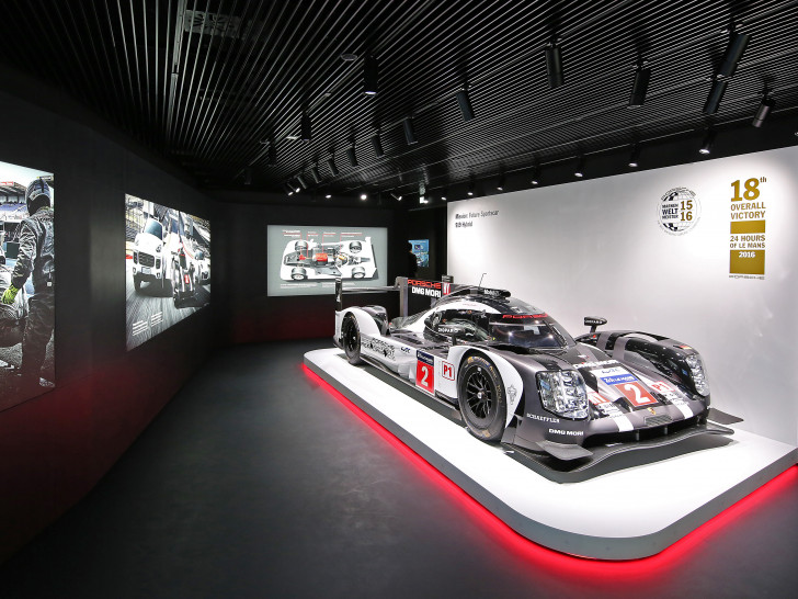 Das Siegerauto des letztjährigen 24-Stunden-Rennen von Le Mans. Foto: Matthias Leitzke / Autostadt
