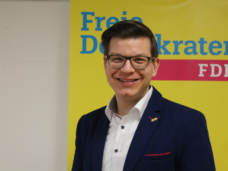 Björn Försterling freut sich über das große Interesse am Zukunftstag bei der FDP.  Foto: FDP