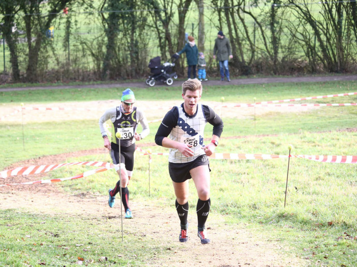 Frederic Meyer lief auf Platz 2 in der M30. 