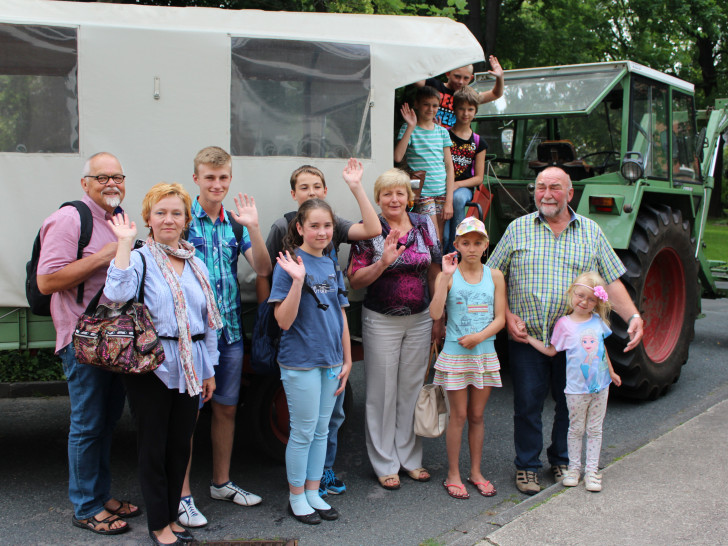 Die Reisegruppe aus Weißrussland. Fotos: Stadt Peine