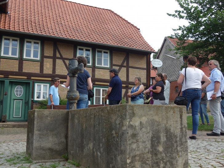 Die Kommission bereiste die acht teilnehmenden Dörfer und machte sich vor Ort ein Bild. Foto: Klaus Drögemüller