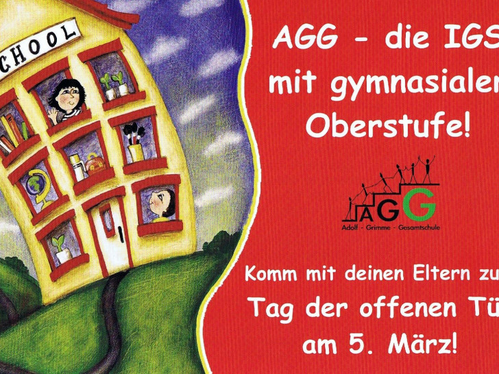 Am 5. März ist Tag der offenen Tür der Adolf-Grimme-Gesamtschule, Bei der Eiche 5 in Oker.  Foto: Privat
