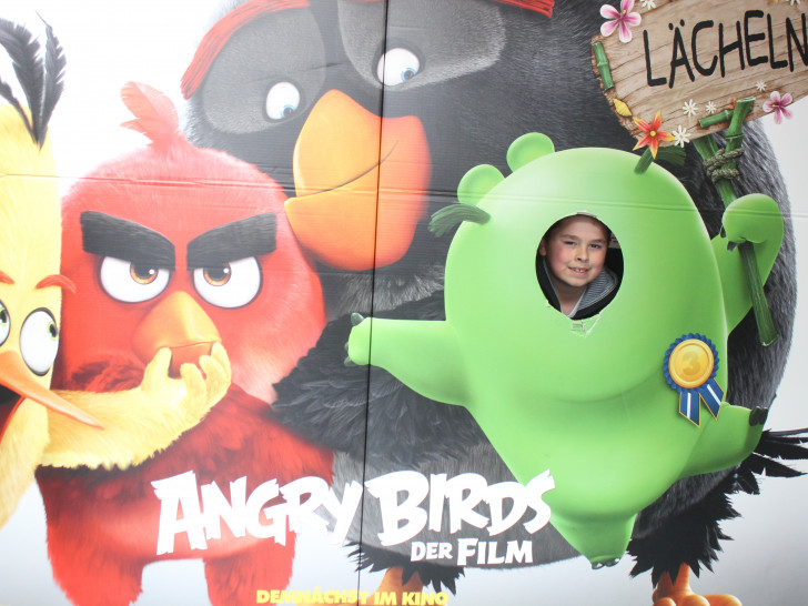 Seit der vergangenen Woche läuft der Animationsfilm "Angry Bird" im Goslarer Cineplex. Fotos: Anke Donner