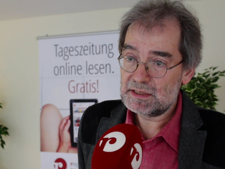 Der Fraktionsvorsitzende der Bürgerliste Henning Wehrmann echauffiert sich über die "Zusammenarbeit" von Rot/Grün mit der Gruppe FDP/AfG. Foto: Werner Heise (Archiv)
